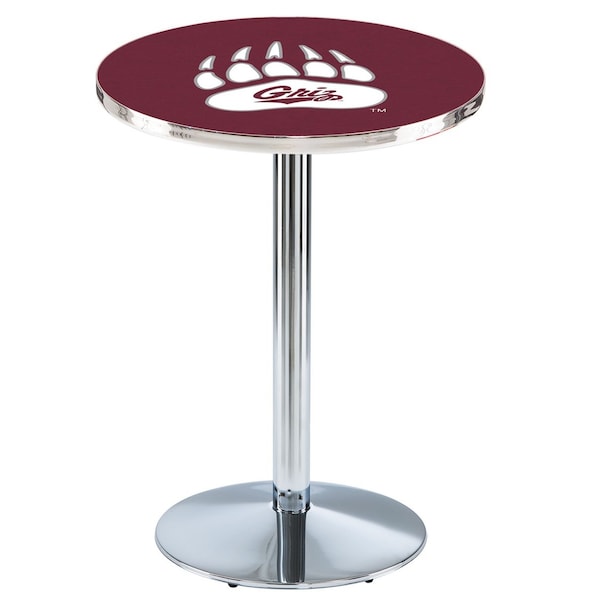 42" Chrome Montana Pub Table
